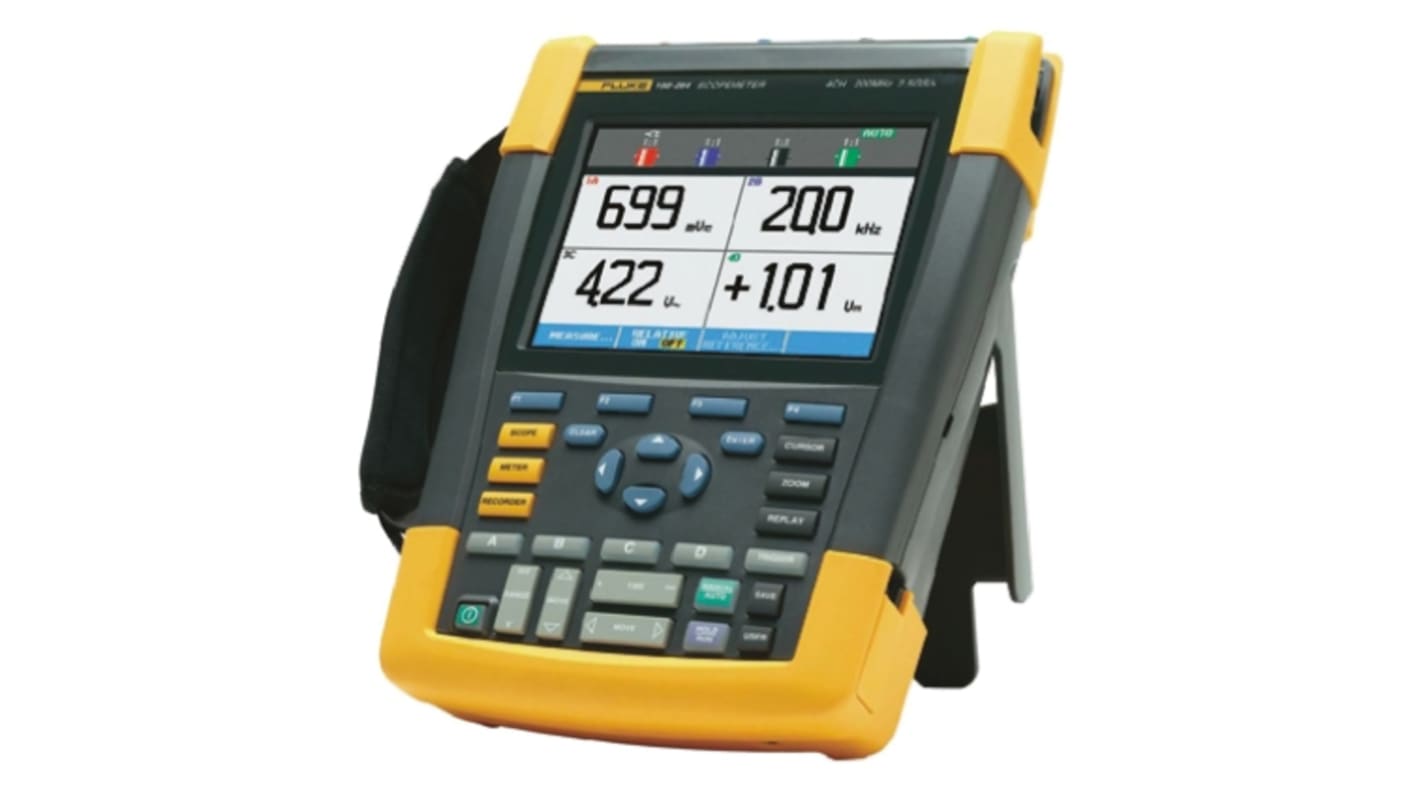 Fluke Handheld Oszilloskop 2-Kanal Analog 60MHz, ISO-kalibriert USB