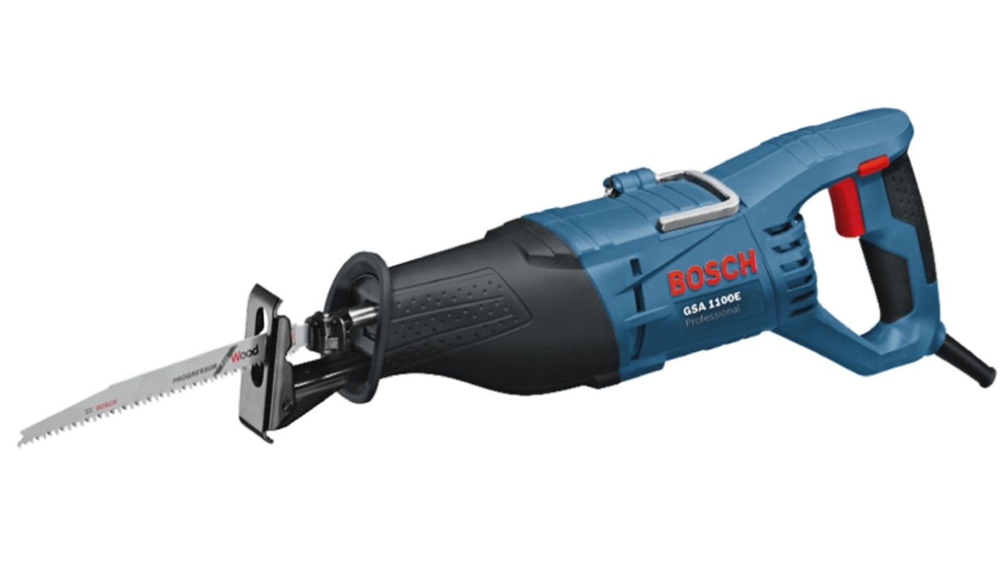 Bosch GSA 1100 E Corded Reciprocating Saw, 28mm stroke, 230V, Type F - Schuko plug