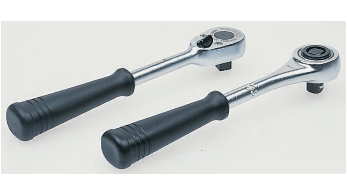 E74 Britool 1/2 in Square Socket Wrench with Ratchet Handle RS