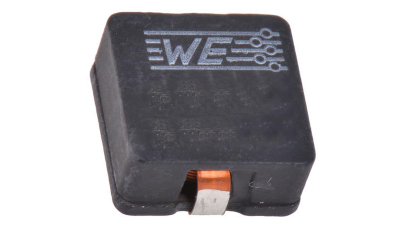 Wurth, WE-HCI, 7050 Shielded Wire-wound SMD Inductor with a WE-Superflux Core, 3.3 μH ±20% Flat Wire Winding 9A Idc