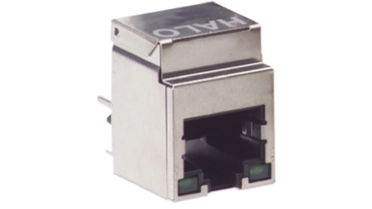 Halo Electronics RJ45 モジュラーコネクタ, メス, RJ45コネクタ, HFJV1-1G01RL