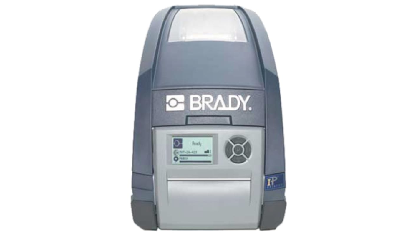 Brady IP Etikettendrucker bis 105.66mm Etiketten 600dpi tragbar, UK-Netzstecker
