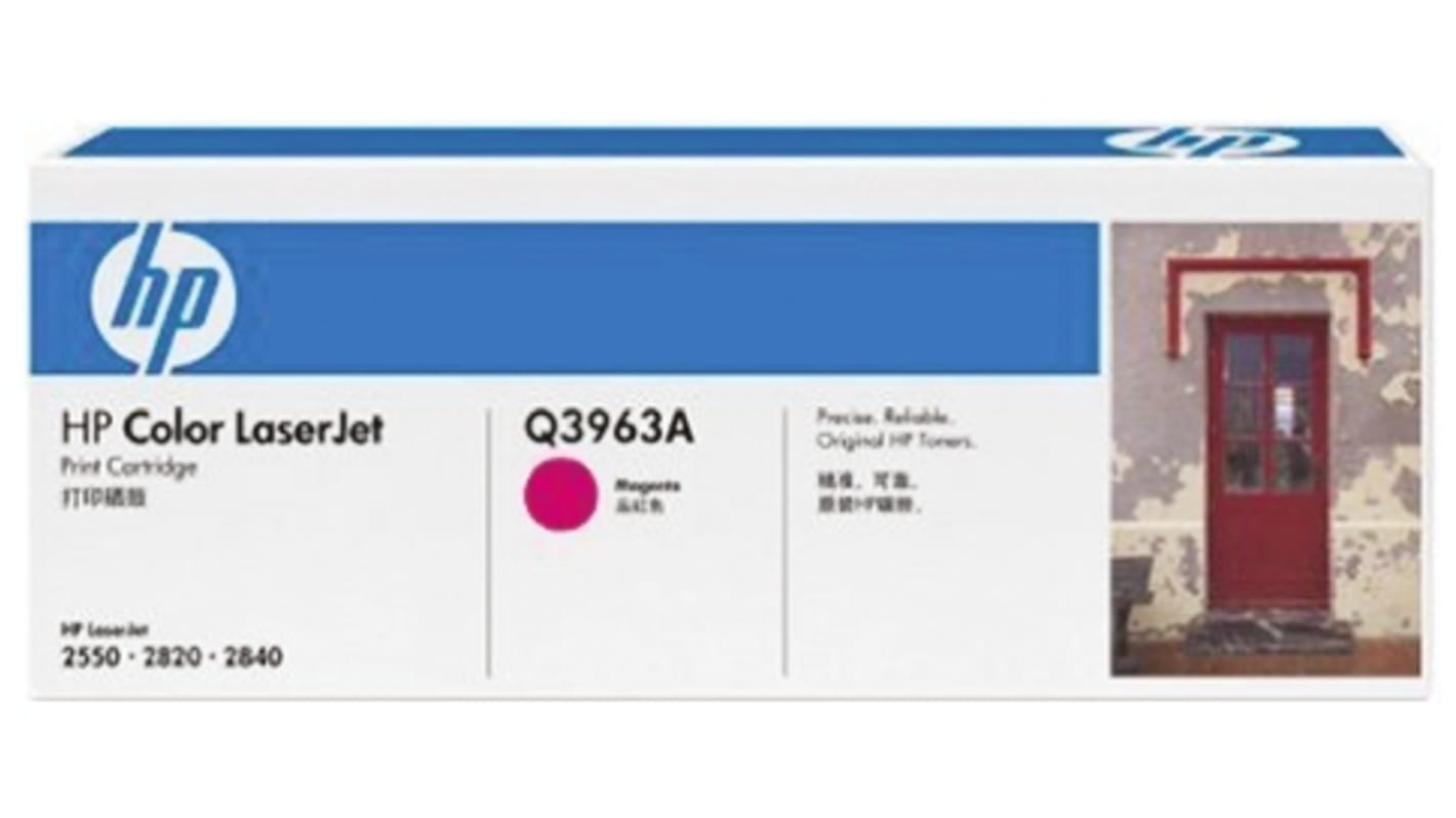 Hewlett Packard Q3963A Toner Magenta für Hewlett Packard Drucker, 4000 Seitenertrag (ca.)