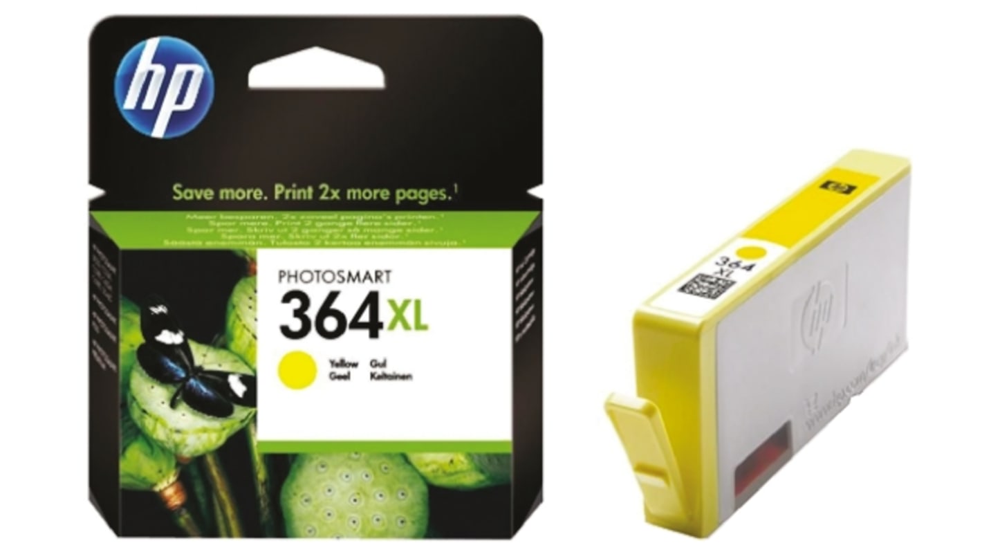 Hewlett Packard 364XL Yellow Ink Cartridge