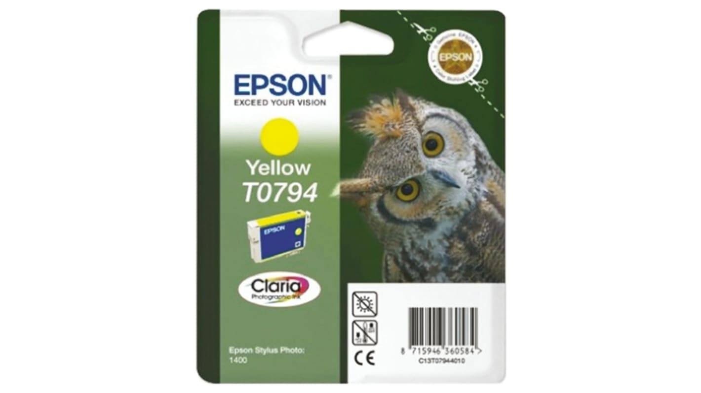 Epson T079 Druckerpatrone für Epson Patrone Gelb 1 Stk./Pack