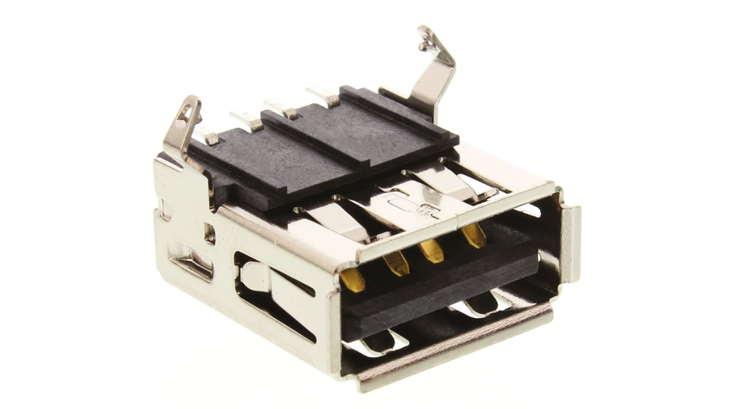 Lumberg USB-Steckverbinder 2.0 A Buchse / 1.0A, SMD