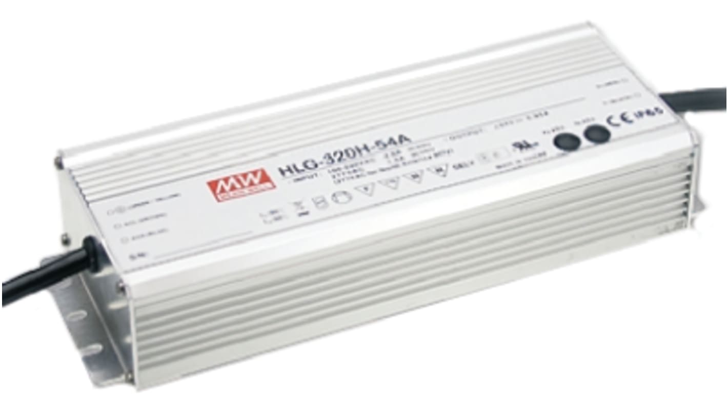 Driver LED Mean Well, 320.4W, IN 127 → 431 V dc, 90 → 305 V ac, OUT 36V, 8.9A