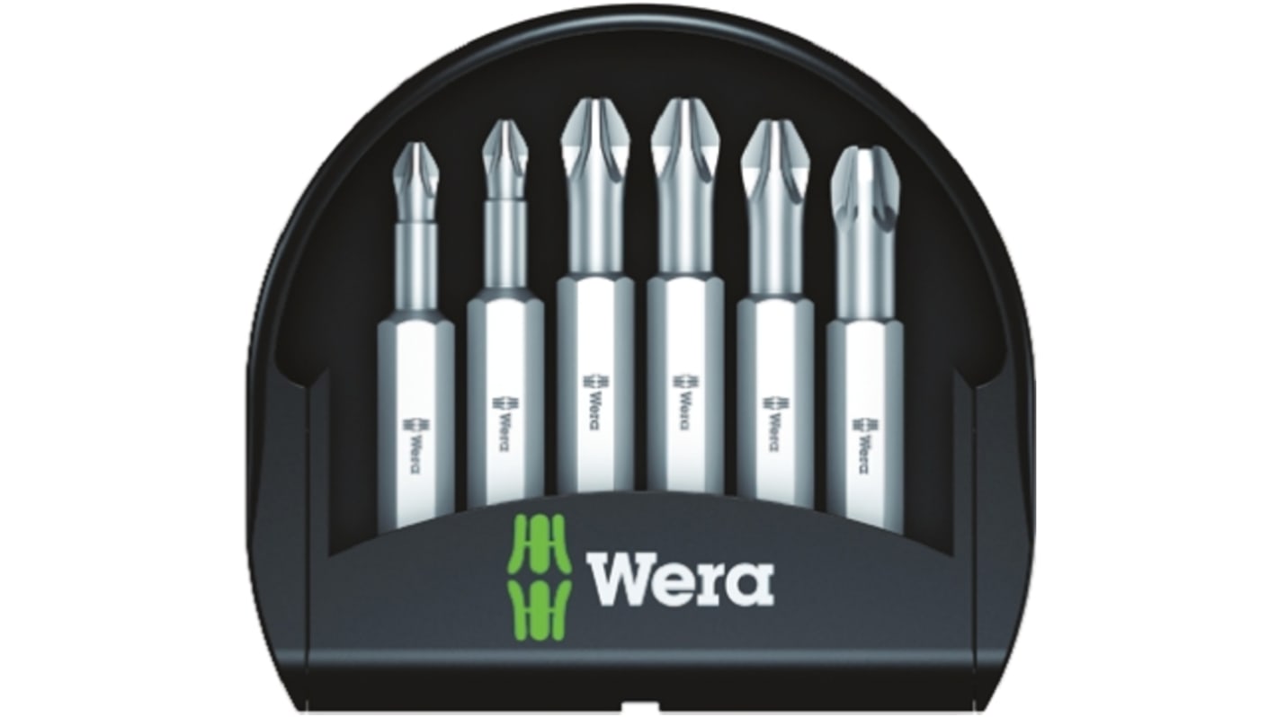 05056471001 Mini-Check 50mm PZ | Wera Pozidriv Screwdriver Bit, PZ1 ...