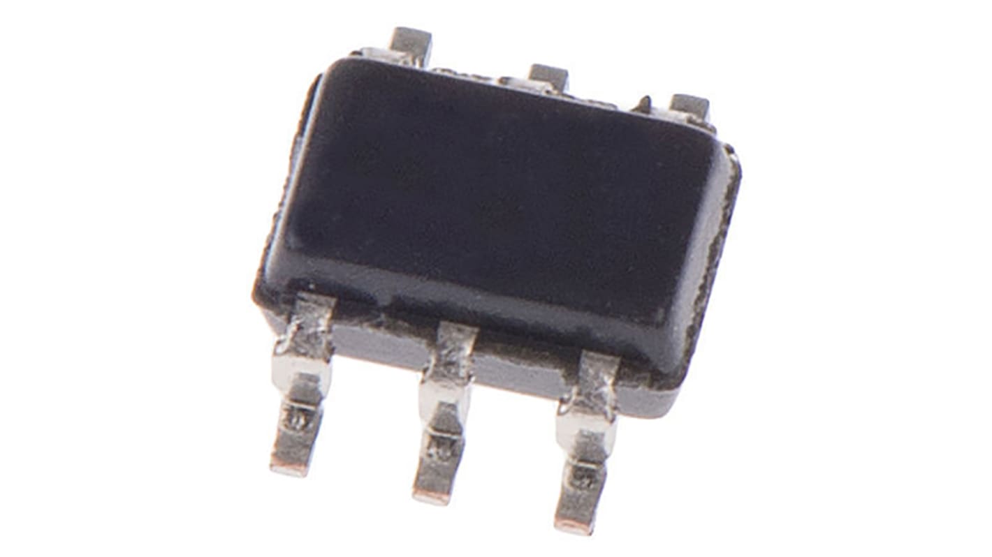 Microchip MCP4017T-503E/LT digitális potenciométer, 50kΩ 128-pozíciós, Lineáris, Soros-i2C, 6-tüskés SC-70
