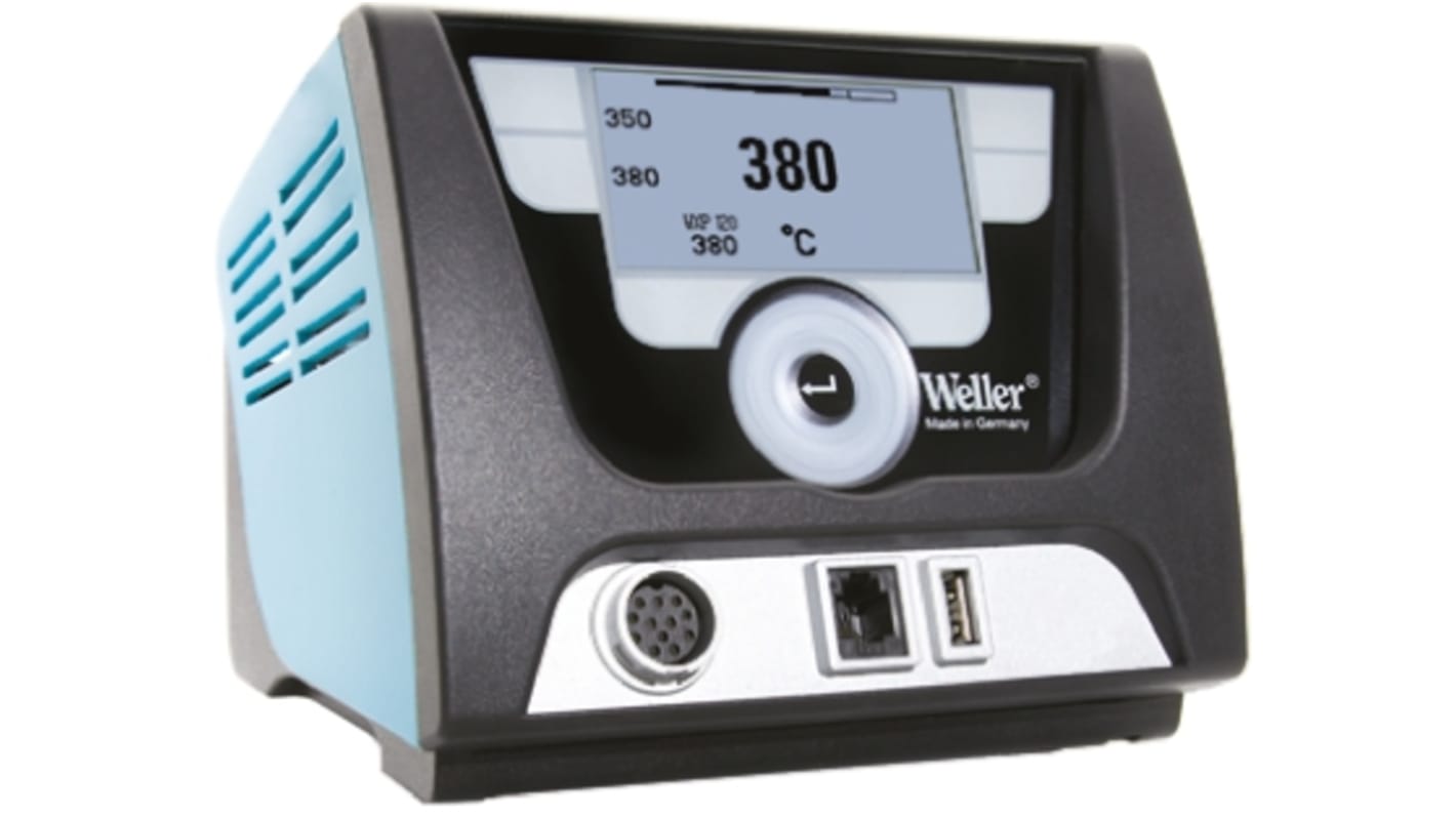 Weller WX 1 Lötstation, Typ F - Schutzkontakt-Stecker, Typ G - UK 3-polig Löten/Entlöten 200W / 230V LED