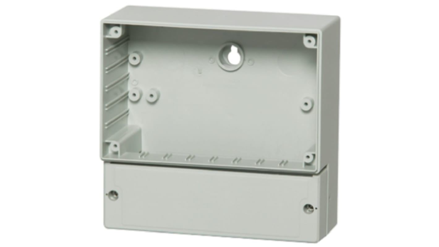 Caja Fibox de policarbonato Gris, 166 x 160 x 80mm, IP65