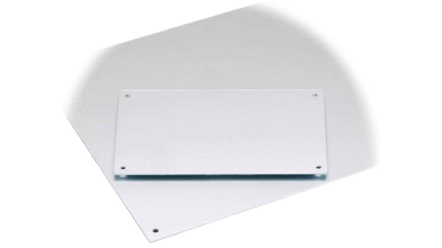 Panel Frontal Fibox de Aluminio, 205 x 1.5 x 117mm