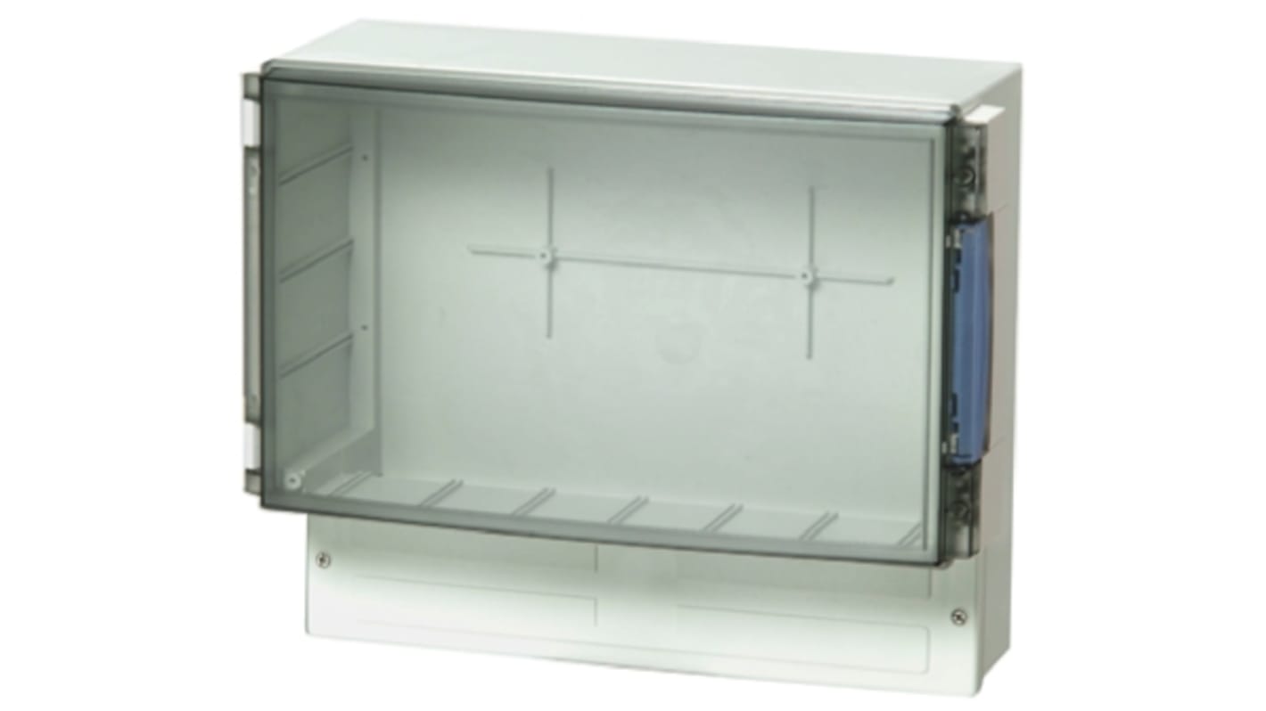 Caja Fibox de policarbonato Gris, 390 x 316 x 167mm, IP65