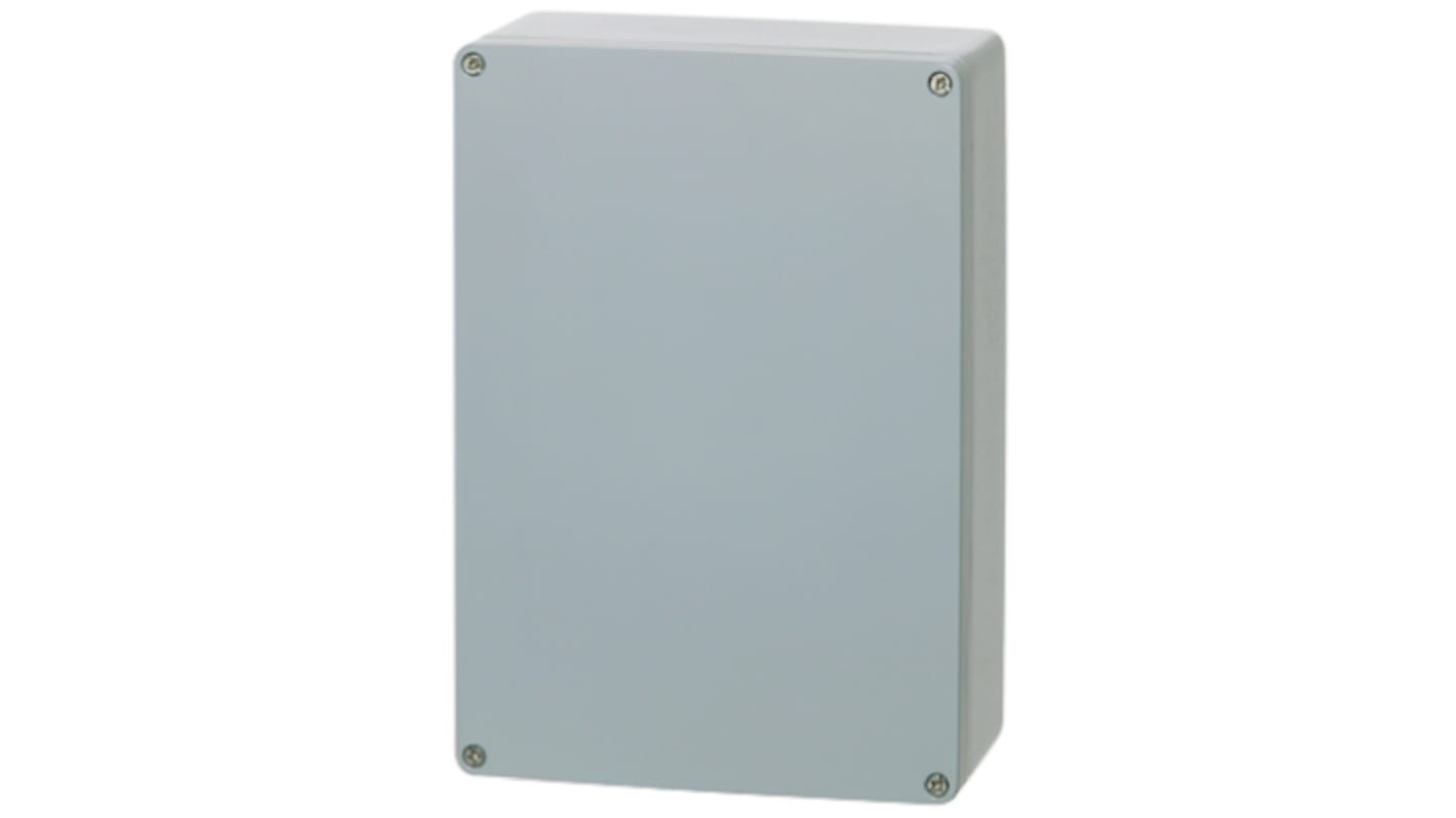 Caja Fibox de Aluminio Gris, 330 x 230 x 180mm, IP68