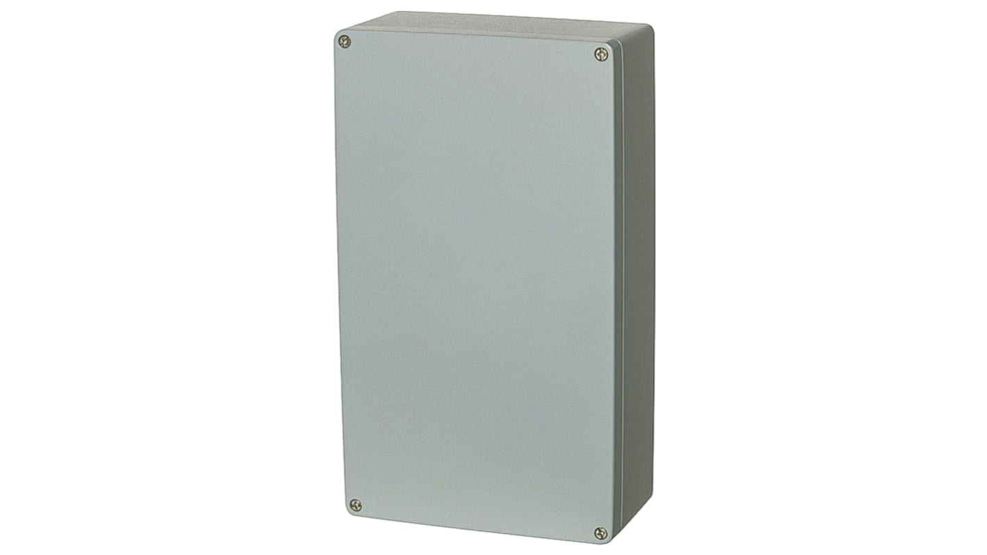 Obudowa Aluminium szerokość zew. 230 mm długość zew. 401 mm wys. zew. 180 mm Fibox IP68 Szary