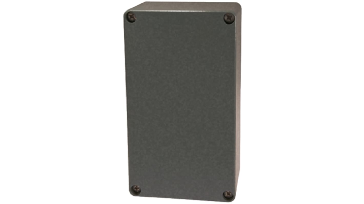 Caja Fibox de Aluminio Sin Pintar, 224 x 125 x 81mm, IP68