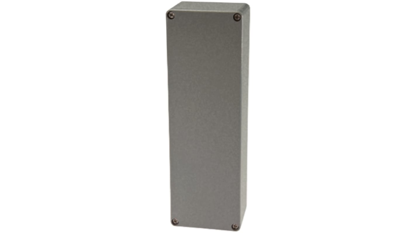 Caja Fibox de Aluminio Sin Pintar, 252 x 81 x 56.5mm, IP67