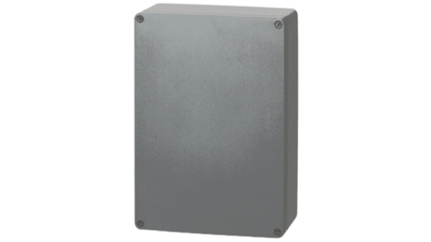 Fibox Euronord Series Unpainted Aluminium Enclosure, IP66, IP67, IP68, Unpainted Lid, 330 x 230 x 180mm