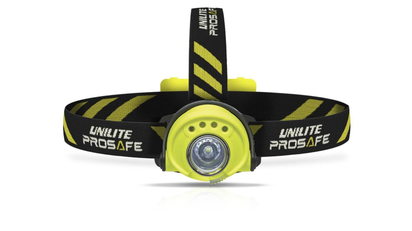 Unilite PS-H5 Fejlámpa LED Fejlámpa, Műanyag, 350 lm, Sárga 206g Nem