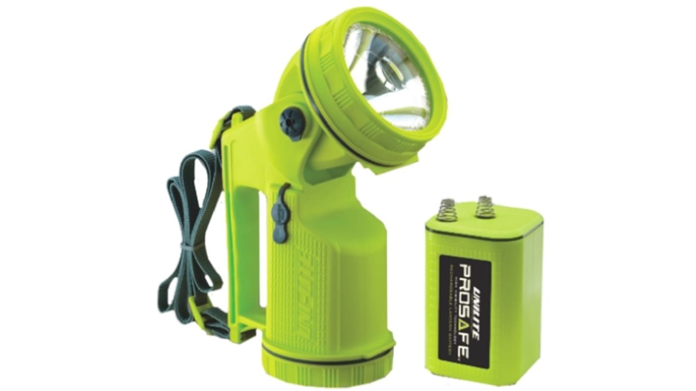 Unilite Rechargeable, LED Handlamp Water Resistant, with batteries