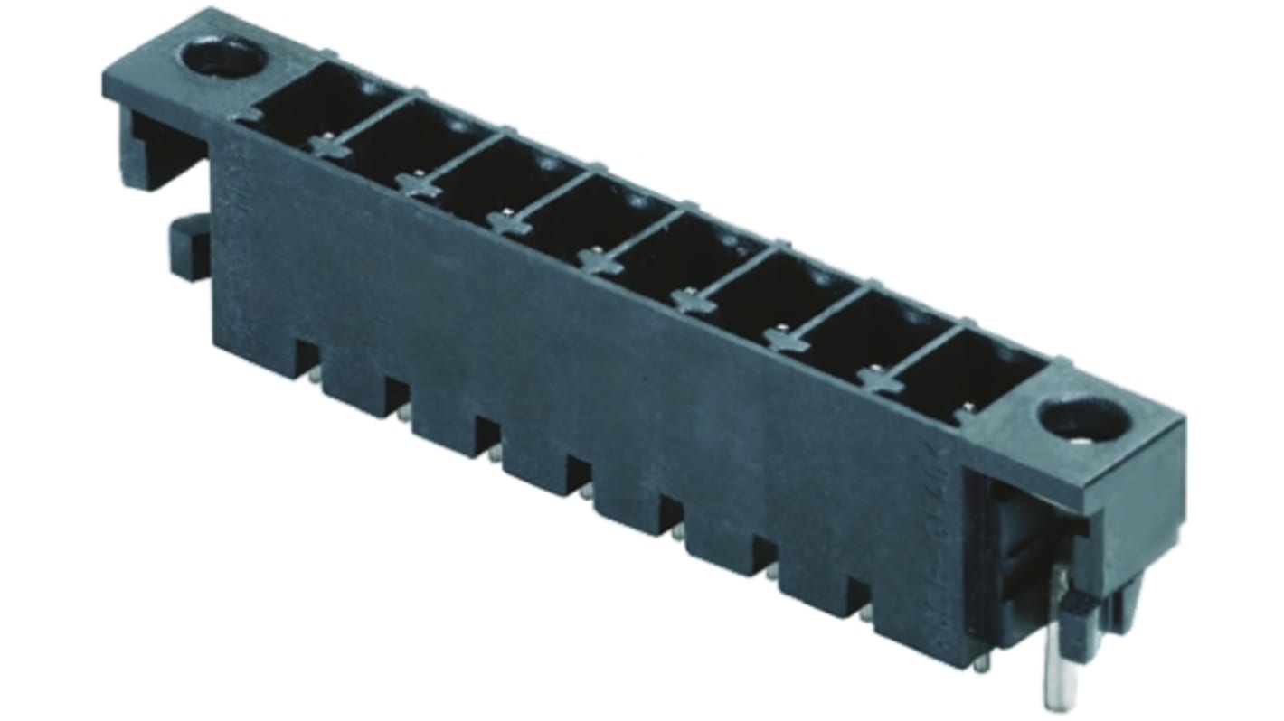 Weidmüller OMNIMATE SC Series Straight Through Hole PCB Header, 2 Contact(s), 3.81mm Pitch, 1 Row(s), Shrouded