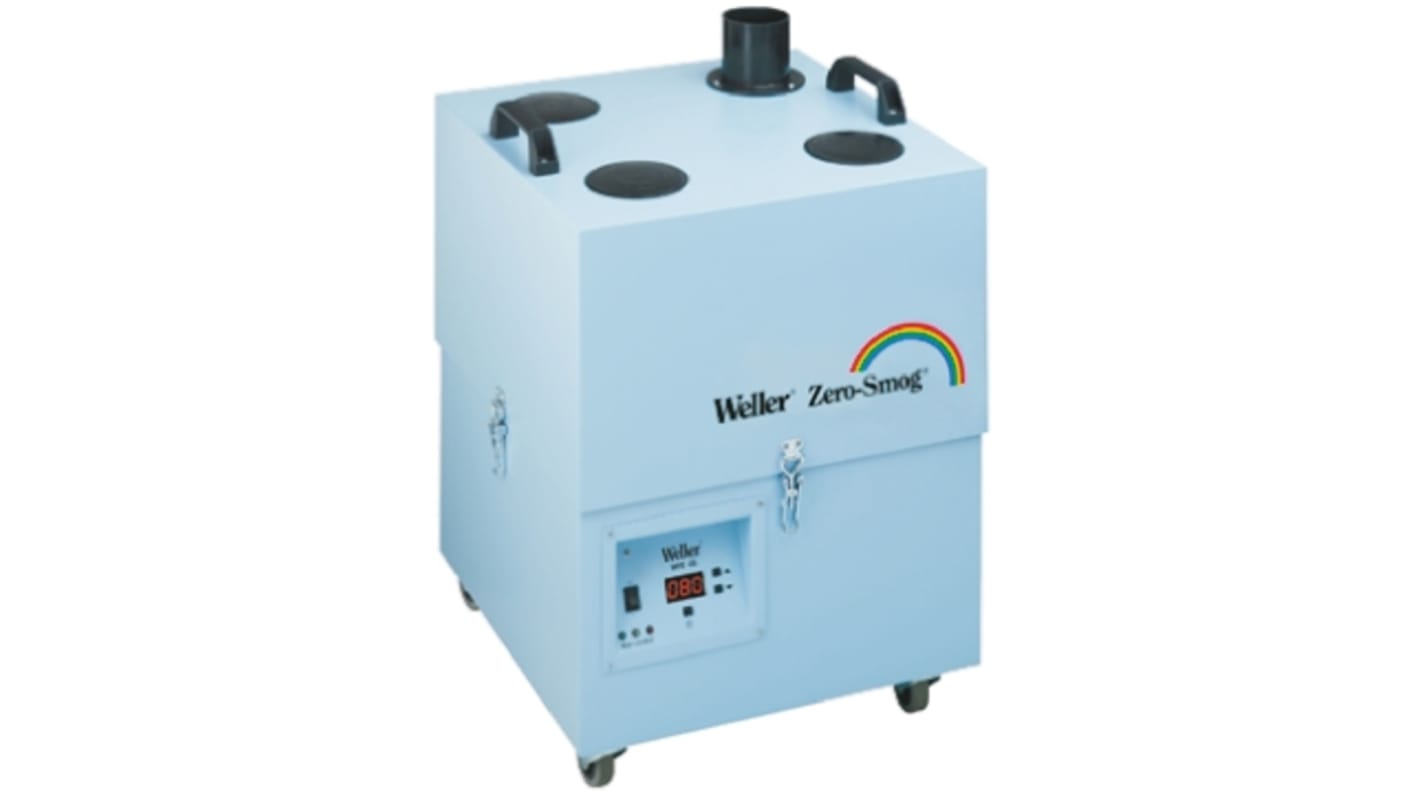Weller Lötrauch-Absaugerzubehör, mit Feinstaubfilter F7; HEPA-Filter H13 & Breitband-Gasfilter für den Reinraum / 230V