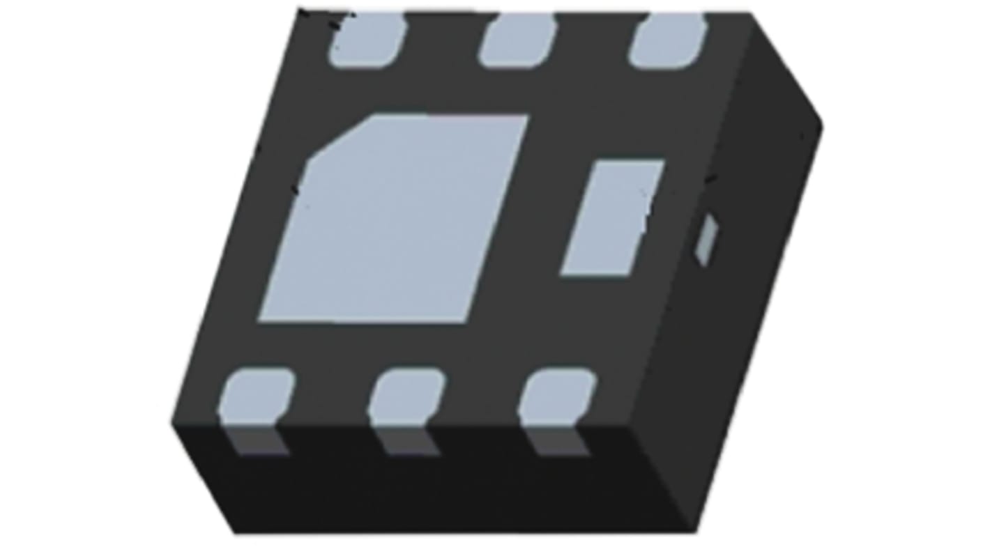 N-Channel MOSFET, 9.5 A, 20 V, 6-Pin MicroFET 2 x 2 onsemi FDMA410NZ