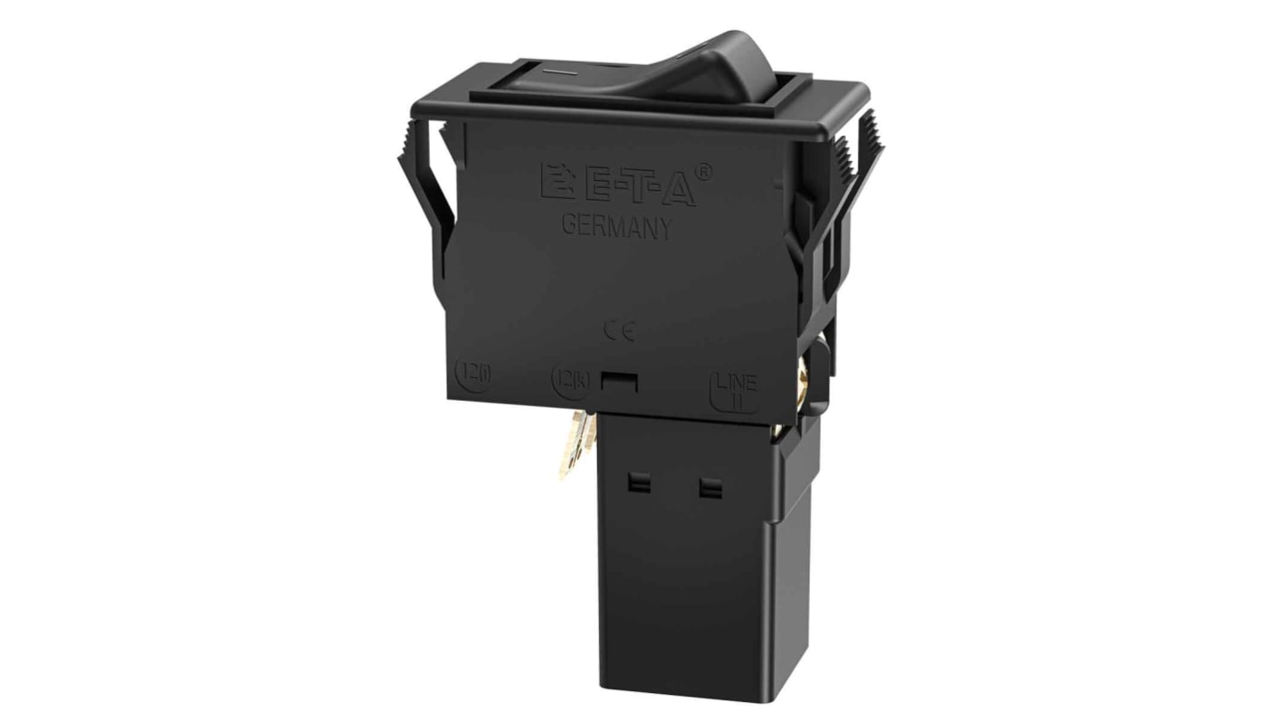 ETA Thermal Circuit Breaker / Switch - 3120 2 Pole Snap In, 20A Current Rating