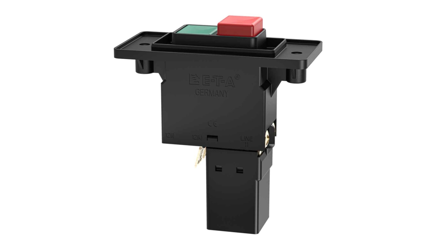 ETA Thermal Circuit Breaker - 3120 2 Pole Snap In, 15A Current Rating