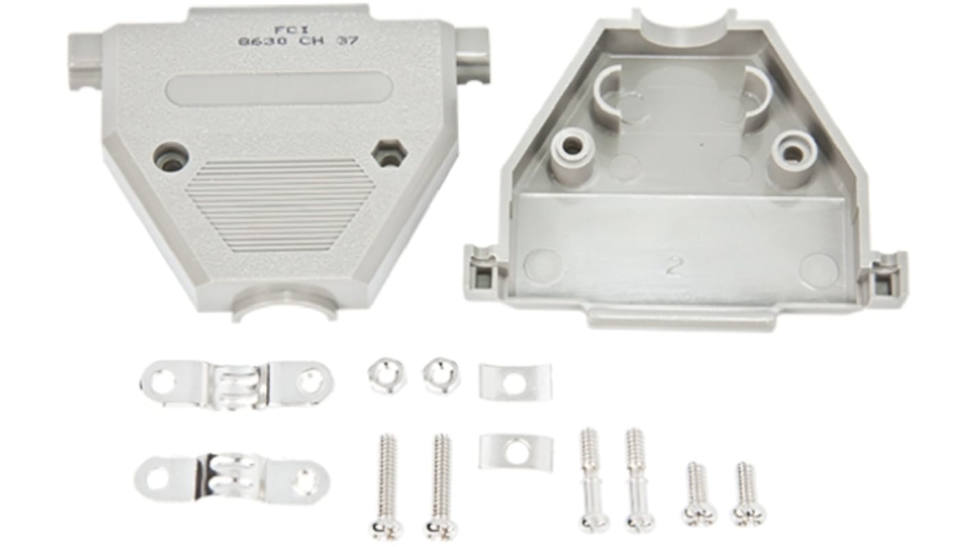 Calotta D-Sub Amphenol ICC in Termoplastica, 37 vie, calotta C