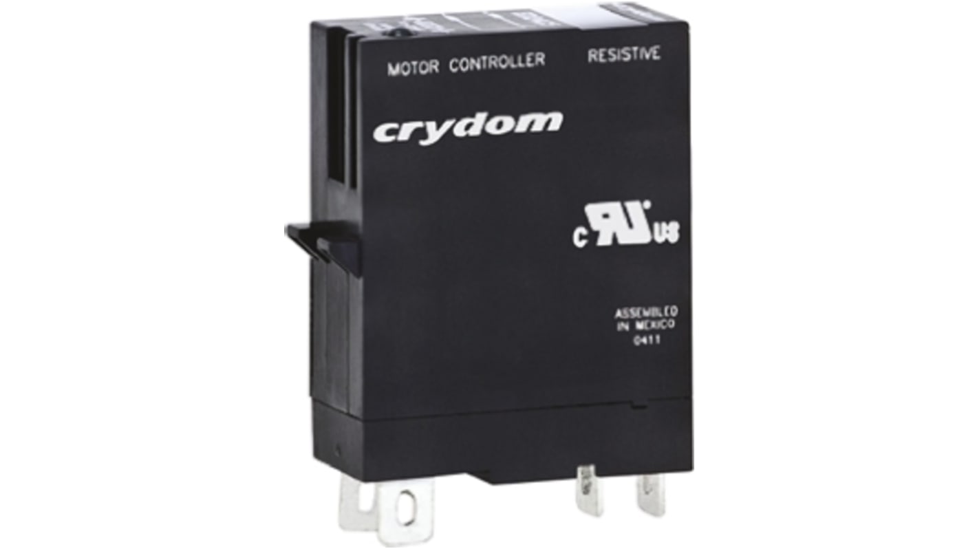 Sensata / Crydom Solid State Relay, 5 A Load, DIN Rail Mount, 280 V rms Load, 36 V dc Control