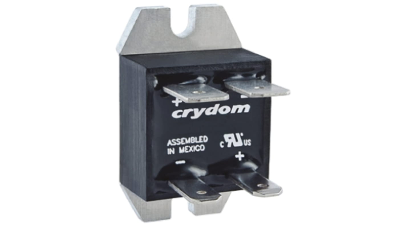 Sensata Crydom Solid State Relay, 5 A Load, Panel Mount, 100 V dc Load, 27 V dc Control