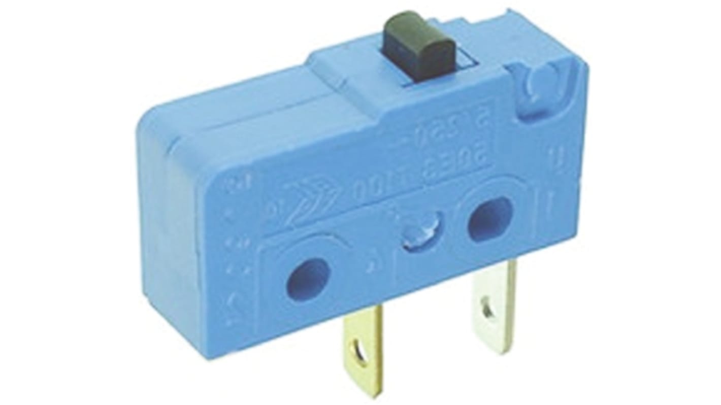 Microinterruptor, Émbolo SPST 5 A a 250 V ac