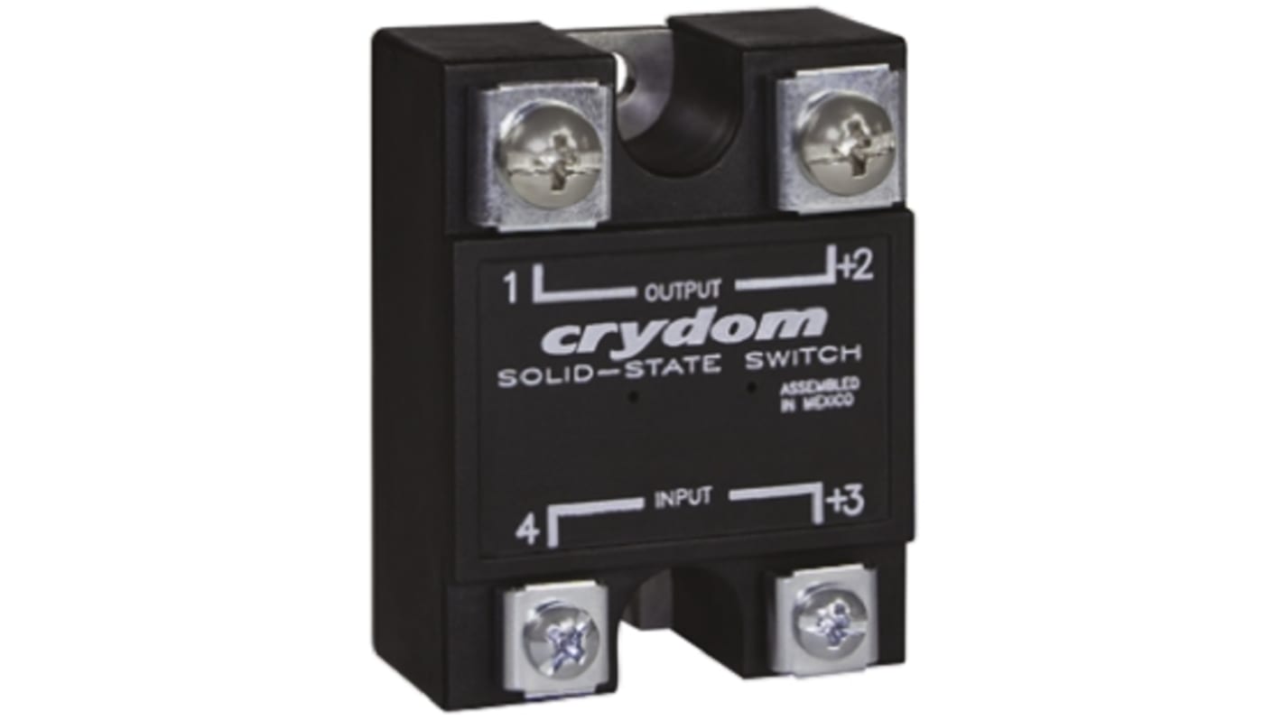 Sensata / Crydom Solid State Relay, 40 A Load, Surface Mount, 75 V dc Load, 24 V dc Control