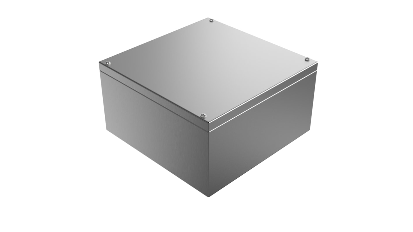 Rose Stainless Steel Enclosures Edelstahl Wandgehäuse IP66, HxBxT 300 mm x 300 mm x 161mm