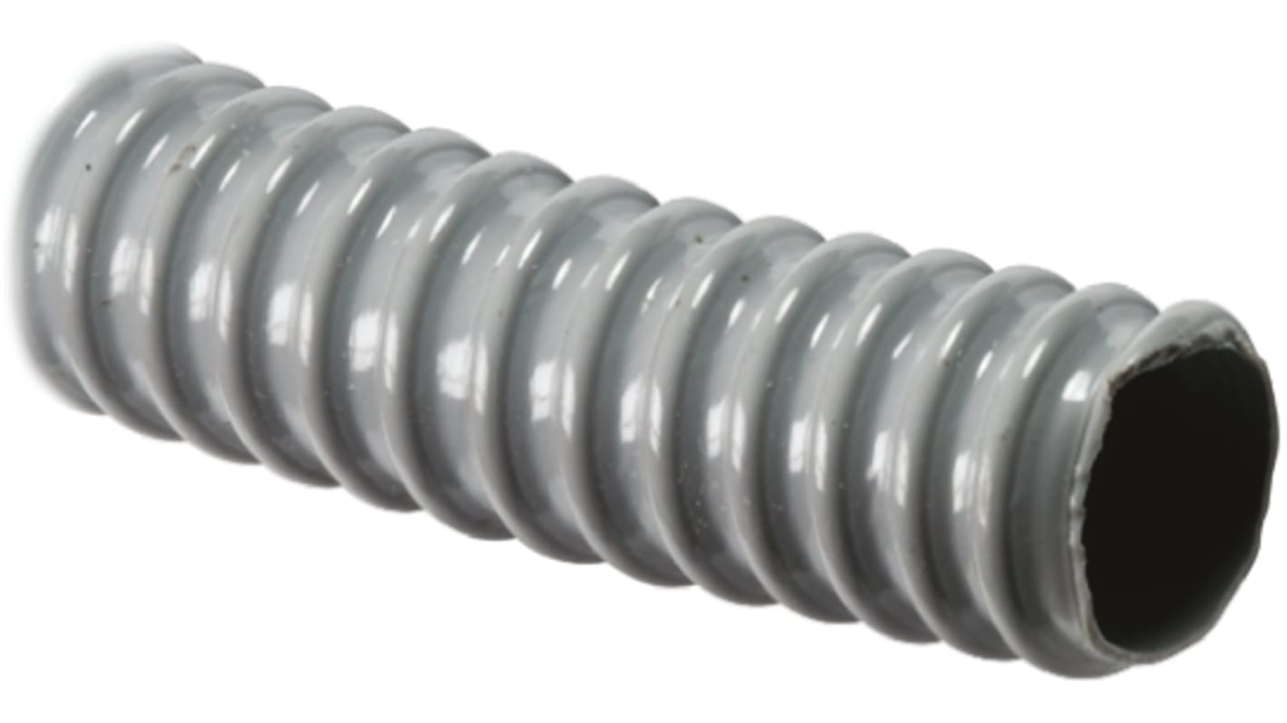 SES Sterling Flexible Conduit, 27mm Nominal Diameter, PVC, Grey