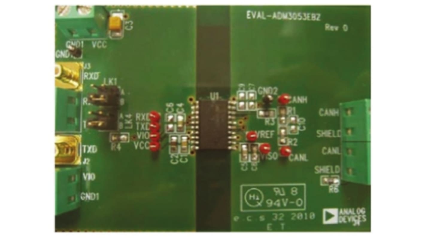 Analog Devices ADM3053 Evaluation Kit EVAL-ADM3053EBZ