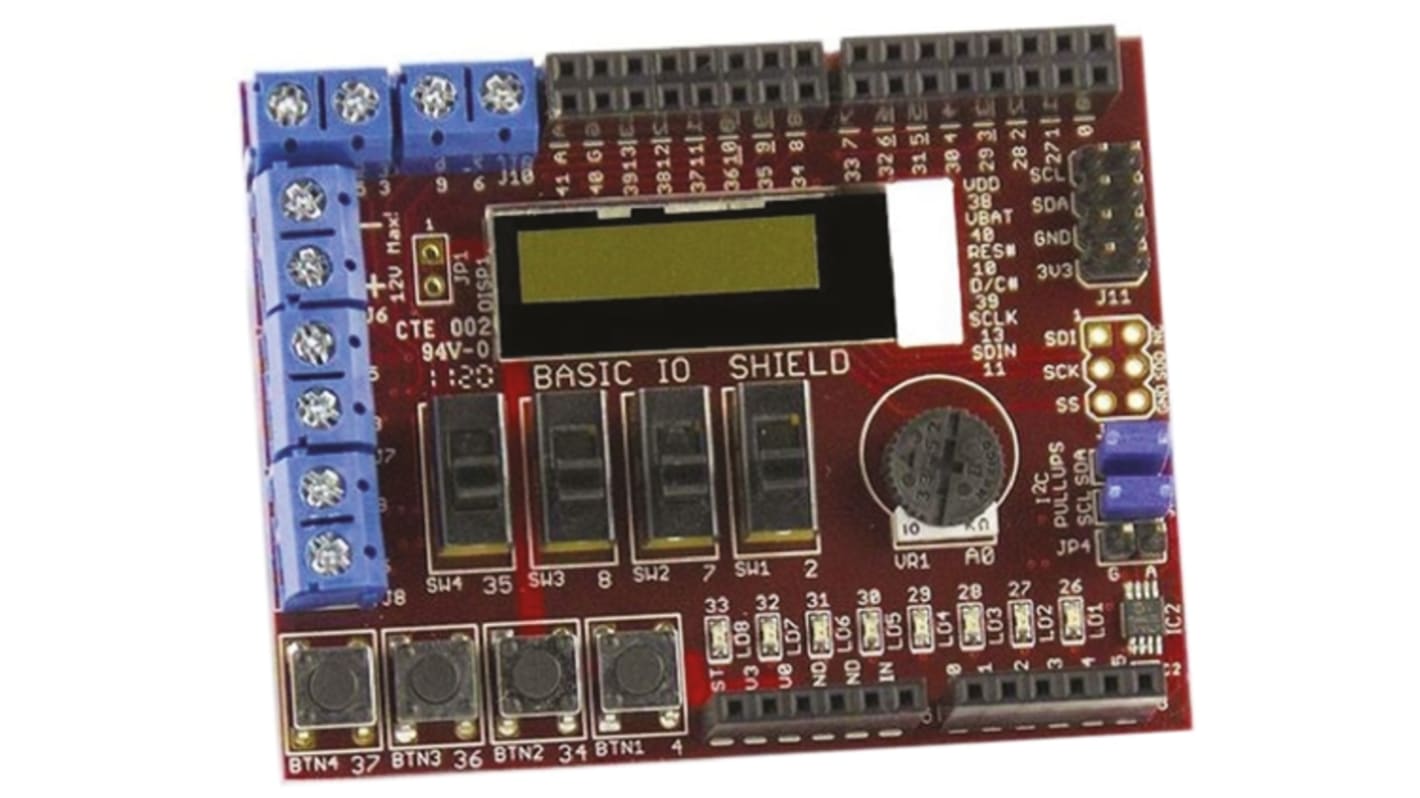 Microchip chipKIT Basic Data Acquisition Shield TDGL005