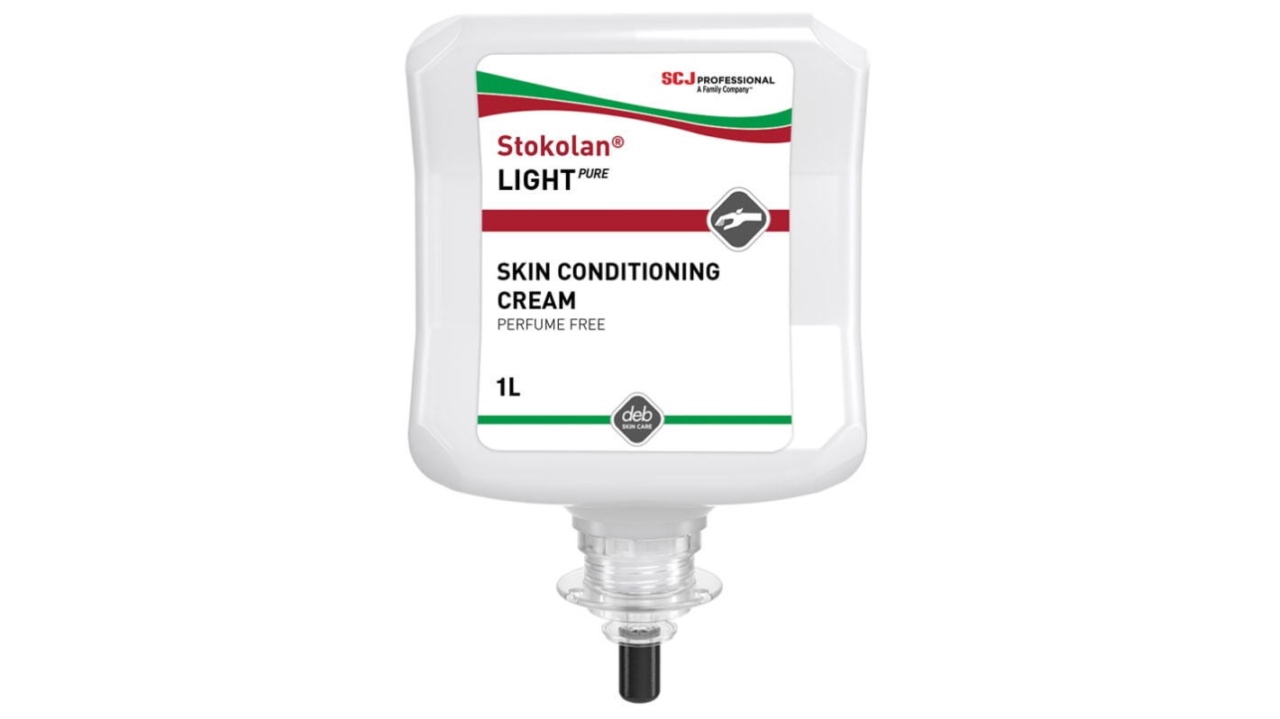 SCJ Professional Unscented Stokolan® Light PURE Barrier Cream - 1L Cartridge