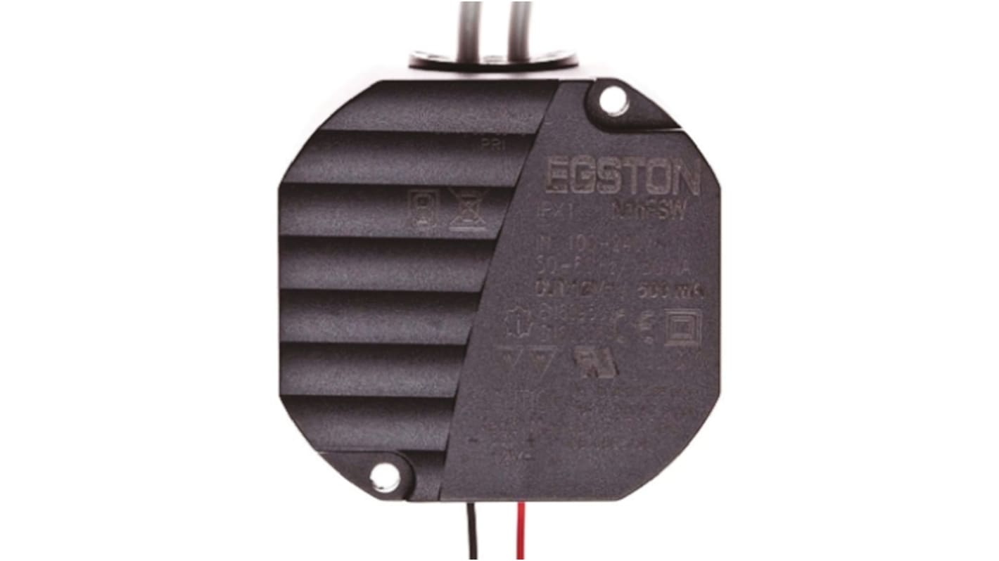 Egston Schaltnetzteil, AUS 24V dc / 500mA 12W, EIN 90 → 264V ac Gekapselt, Durchsteckmontage