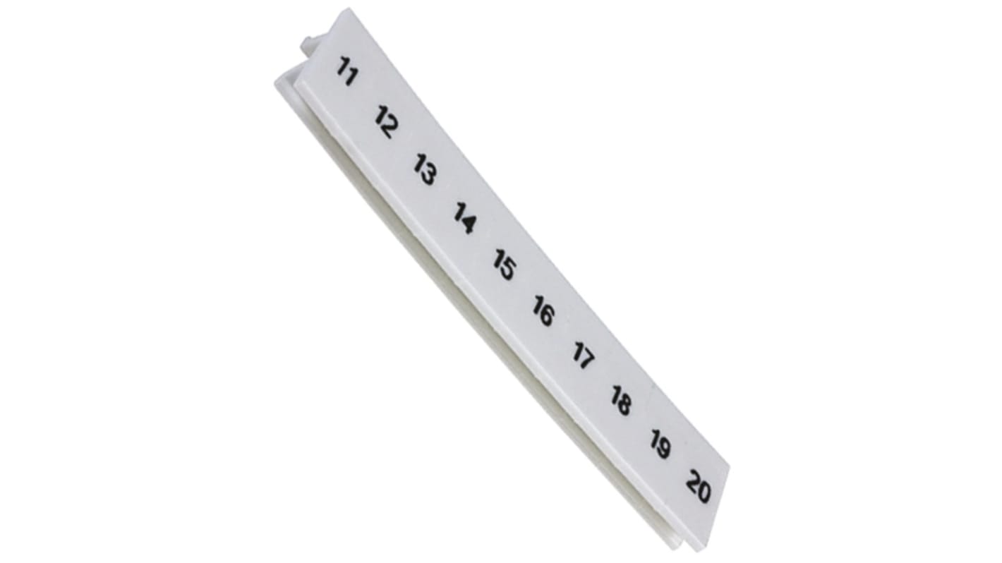 Phoenix Contact ZB Series Marker Strip for Use with Terminal Block