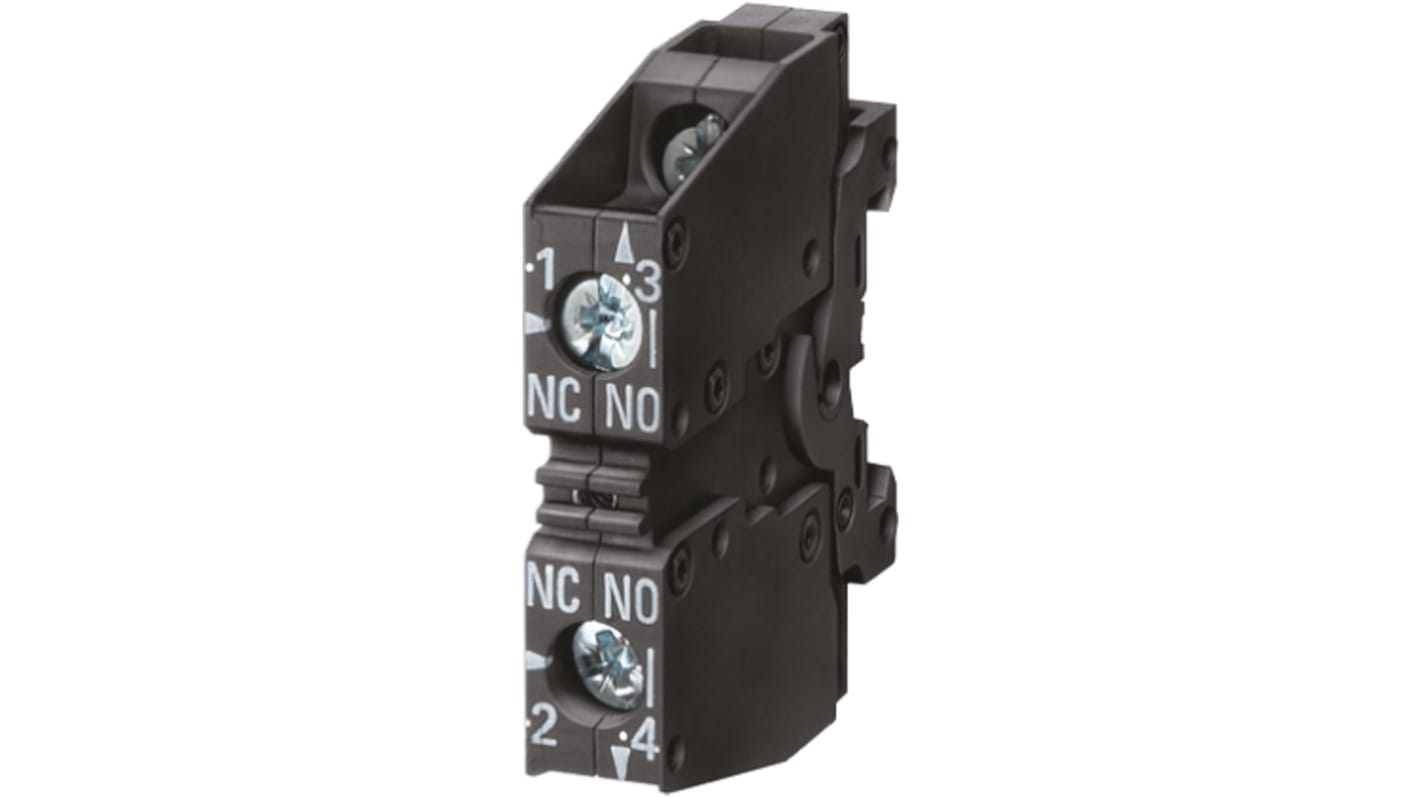 Siemens Siemens 3SB3 Series Contact Block, 1 NO + 1 NC