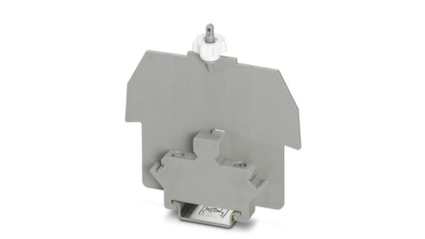 Phoenix Contact AP 3-TNS 35 Series End Cover for Use with DIN Rail Terminal Blocks