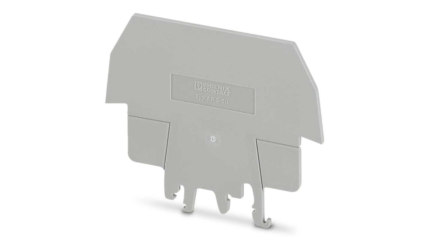 5022656 Phoenix Contact AP 3TU Series End Cover for Use with DIN