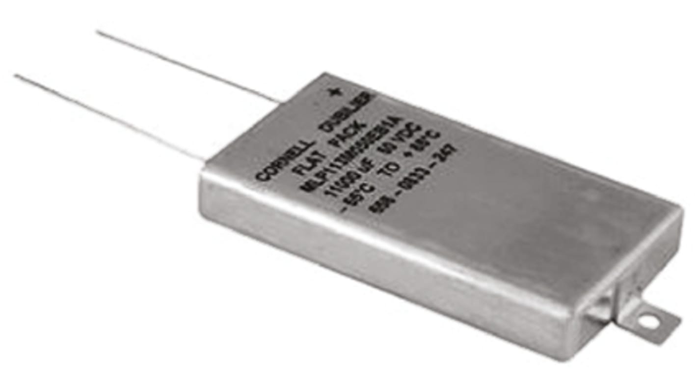 Cornell-Dubilier 11000μF Electrolytic Capacitor 50V dc, Through Hole - MLP113M050EB0A