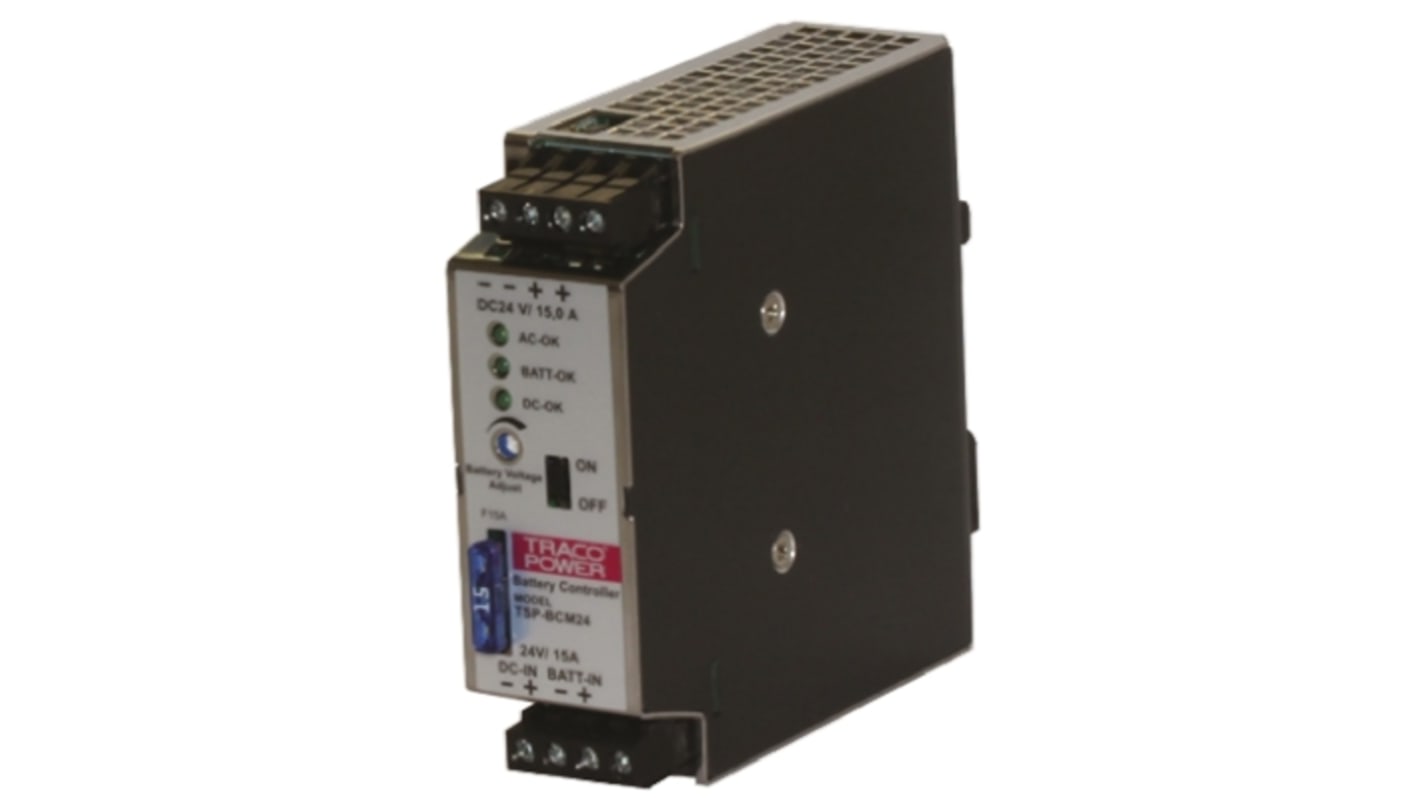 TSPBCM24 TRACOPOWER TSPBCM Battery Module UPS Control Unit, 24 →