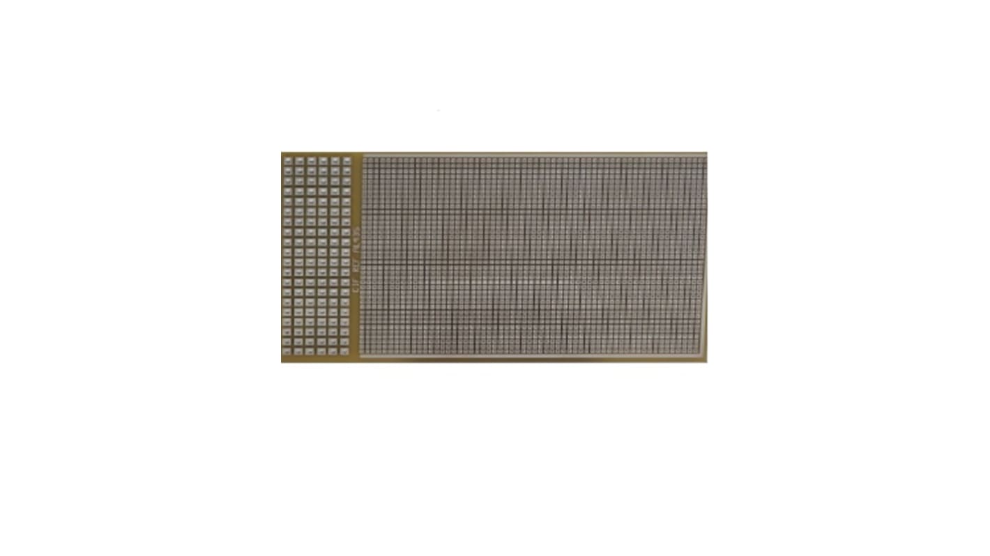 Carte matrice, Double face CIF au pas de 1.27 x 1.27 mm, 2.54 x 2.54 mm, 95 x 53 x 0.7mm, FR4