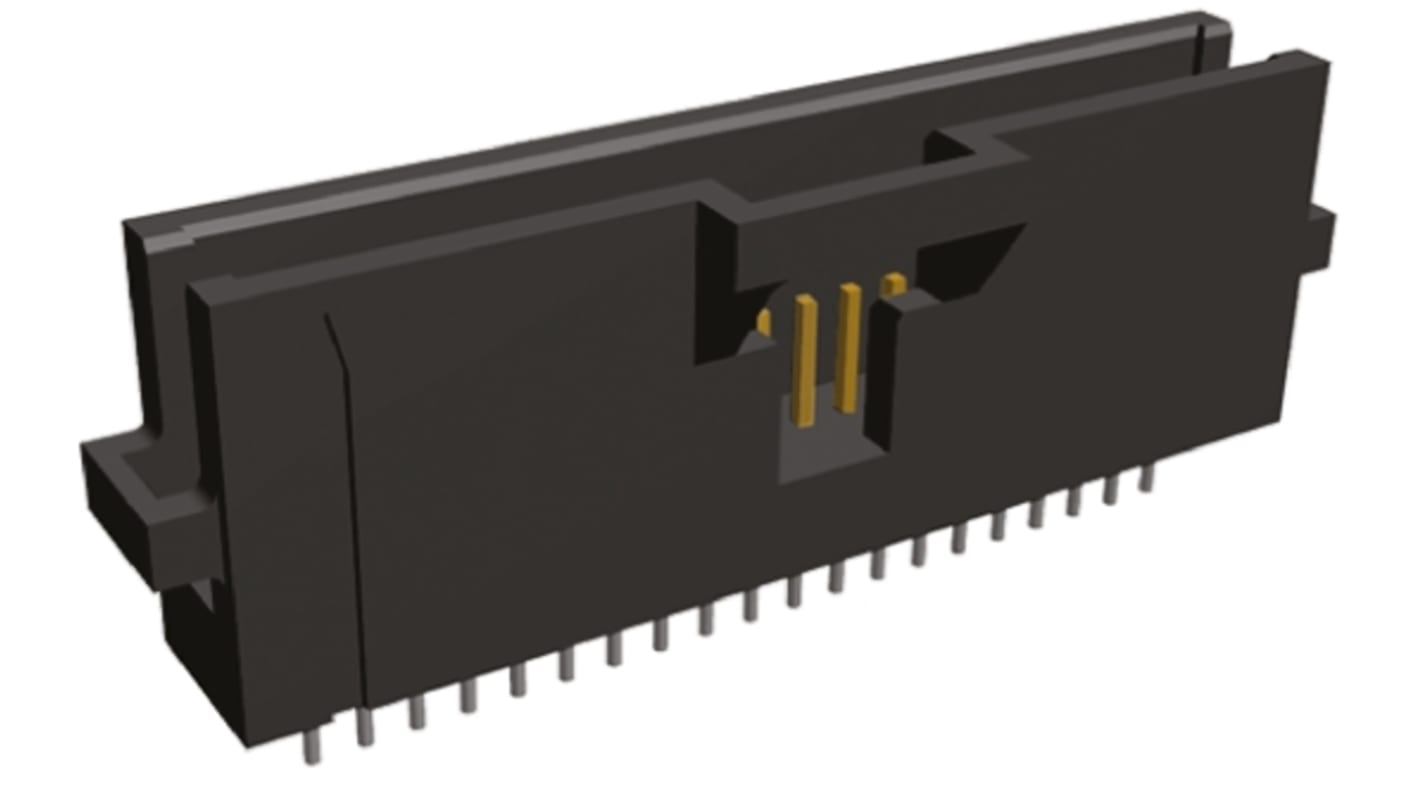 Embase pour CI TE Connectivity, AMPMODU System 50, 20 pôles , 1.27mm 1 rangée, 1.0A, Droit