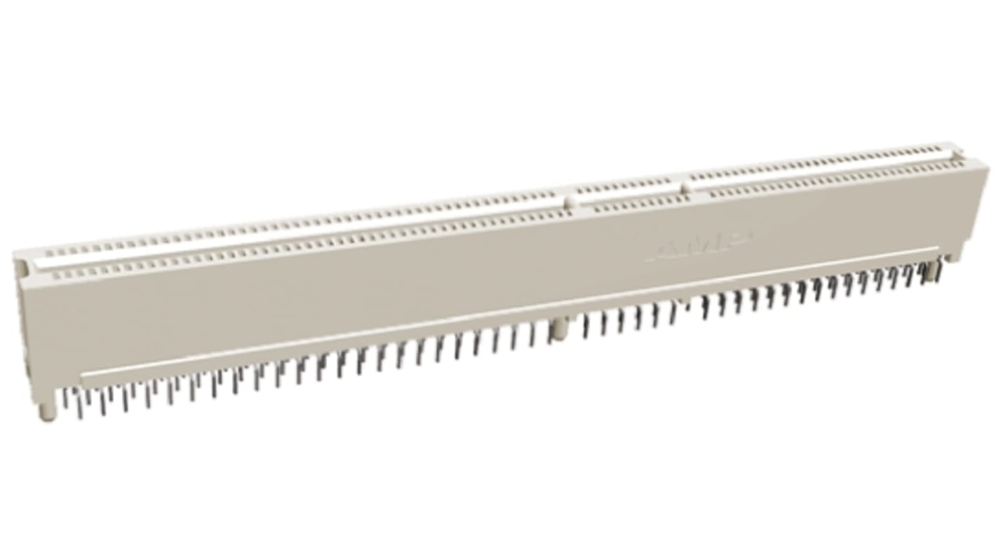 TE Connectivity 边缘连接器母座, 2行, 184针, 1.27mm节距, PCB安装, 5145166-4