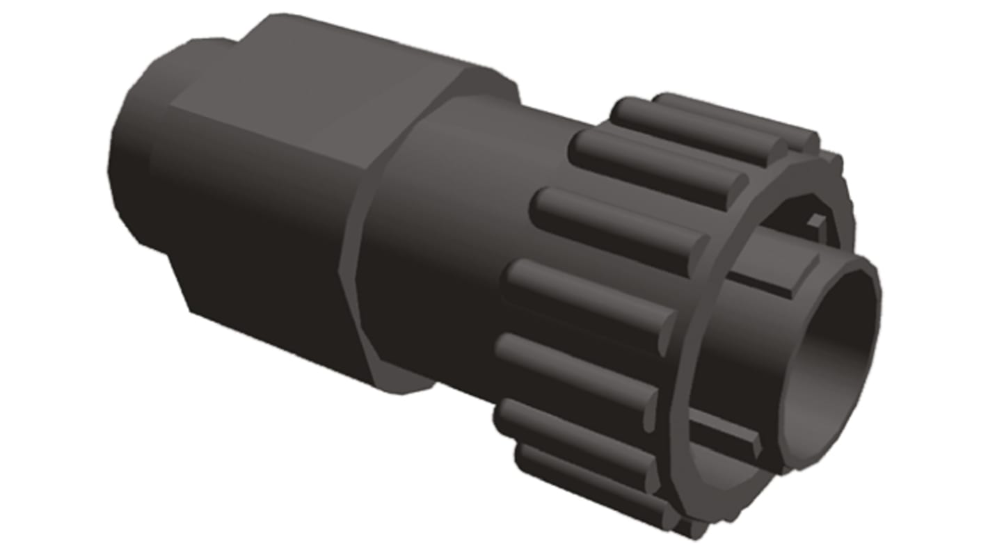 TE Connectivity Circular Connector, 4 Contacts, Panel Mount, Plug, Female, IP65, CPC Series 1 Series